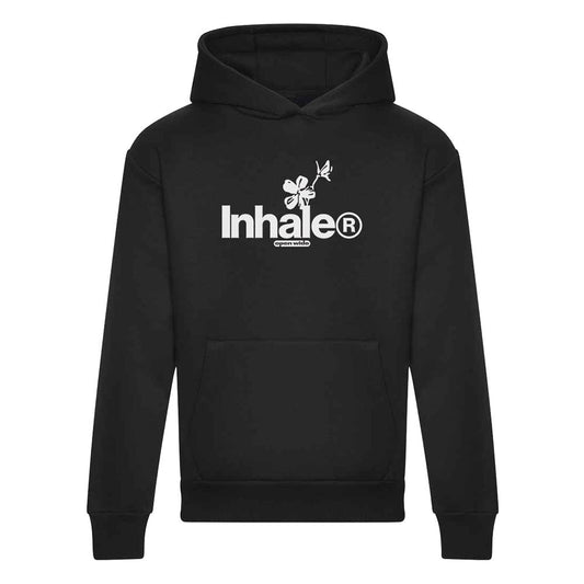 Open Wide Flower Hoody Black